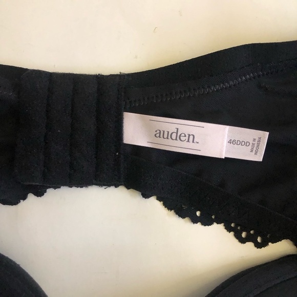 Auden Women’s Floral Smooth Lace Plunge Coverage Push Up Bra Size 46DDD - Picture 8 of 11